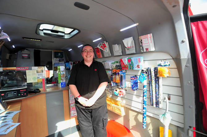 The mobile Post Office lifeline that serves Kingskerswell. Lucy Musselwhite