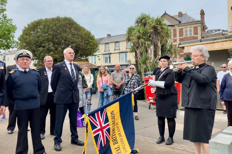 Merchant Navy Day in Dawlish. Photo Dawlish Town Council 