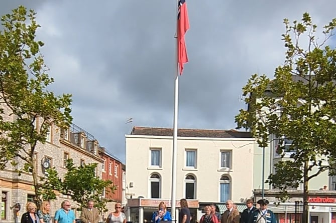 Merchant Navy Day in Teignmouth. 