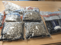 Police seize suspected cannabis from property 