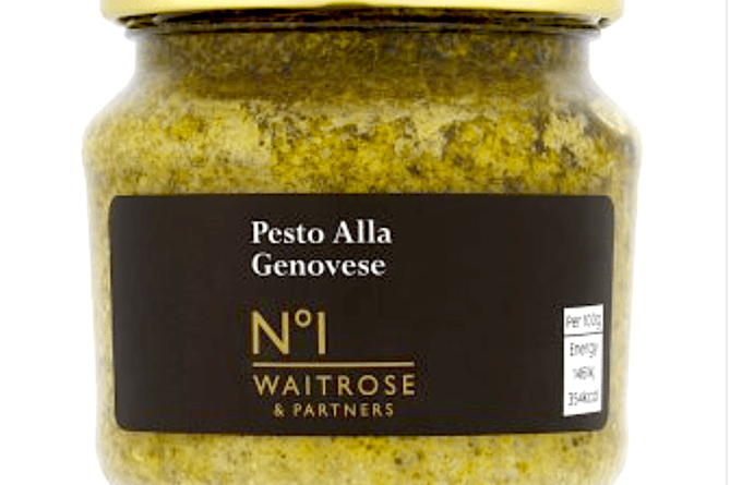 A jar similar to the batch Waitrose has recalled 