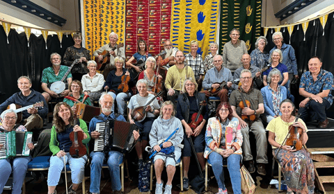 Mandolin orchestra to close MNDA fundraising event 