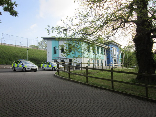 Teignmouth police station. 