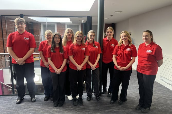 Nursing Cadet Programme students at South Devon UTC.