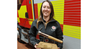 Fire station welcomes newest recruit