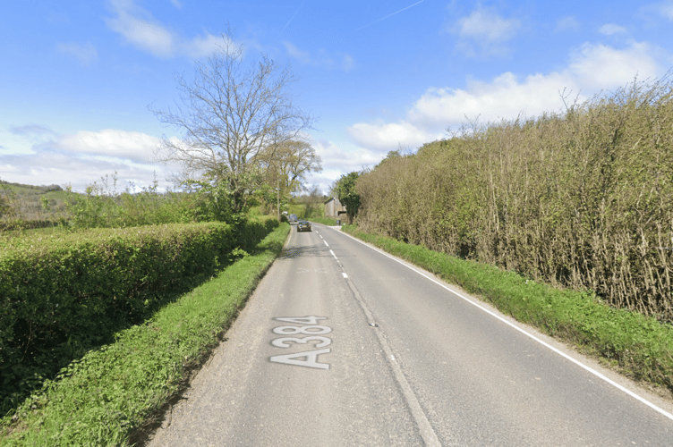 A section of the A384