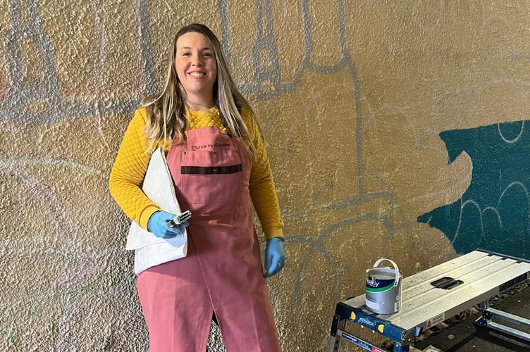 Kate Green, Community Outreach Worker at Newton Abbot Museum. Photo Nigel Canham 