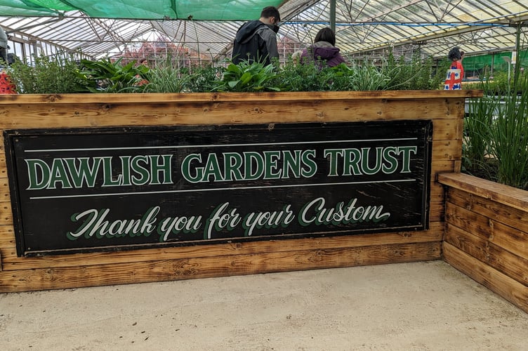 Dawlish Gardens Trust closed following incident. Photo DGT